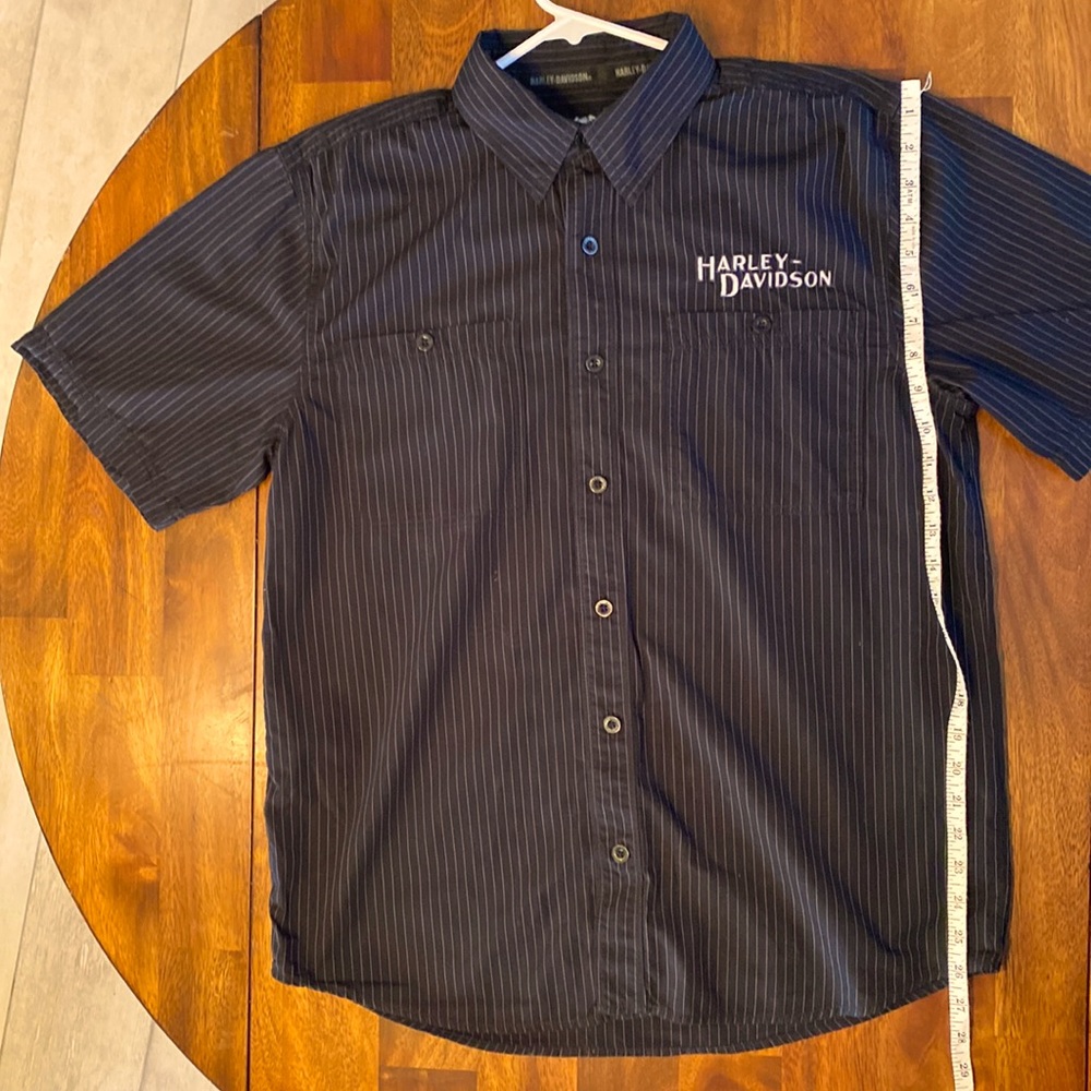 Harley Davidson button down shirt -Teen Size M